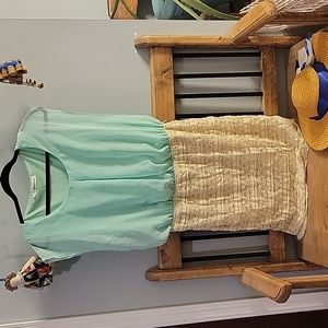 Maurices dress with lace bottom size 0X.